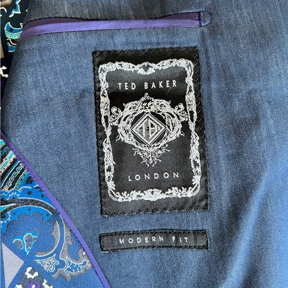 NWT Ted Baker London Debonair Denim Jacket - Picture 8 of 10